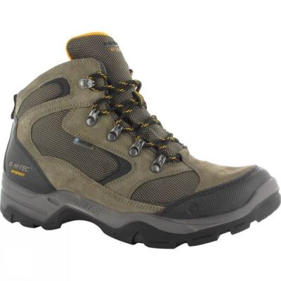 Botas Hi-Tec Storm WP Hombre - Marrones / Verde Oliva - Chile RXZ369701